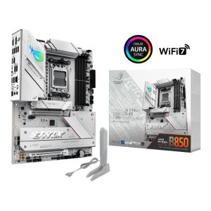 Дънна платка Asus ROG Strix B850-A Gaming Wi-Fi + Asus Mesh WiFi system, ZenWiFi BD4 1PK, BE3600, Dual-Band, up to 240m2, Quad-Core 1.5GHz CPU, 128MB/512MB Flash/RAM, 2.5G dual-port, Smart Home Master SSIDs, AiProtection Pro, Adaptive QoS, VPN server/clie