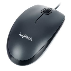 Logitech M90 wired computer mouse black