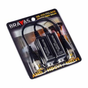 HD BRAVAS video balun with clip set /2 pcs./