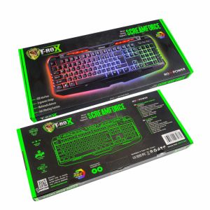Gaming computer keyboard T-ROX ST-GKB8161M SCREAMFORCE