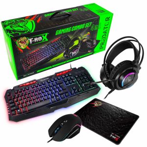 Gaming combo ROXPOWER T-ROX 4 in 1 PREDATOR