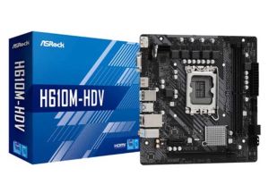 ASRock H610M-HDV/M.2 LGA1700 Motherboard