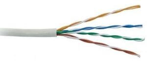 DAHUA UTP Cat5e 24AWG/CCA cable white roll 305m