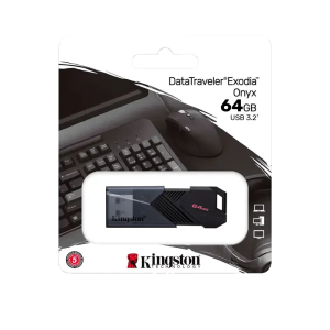 Portable memory KINGSTON 64GB DT Exodia Onyx USB 3.2