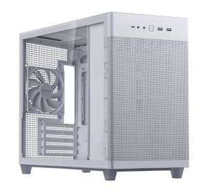 Кутия за компютър Asus Prime AP201 TG White