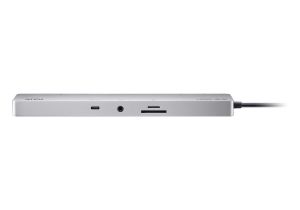 ATEN Docking 11-in-1 USB-C Multiport Dock + Power Pass-Through, 2 x HDMI, LAN, 3.5mm, USB-C, SD Card, microSD, 3 x USB 3.2