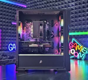 RX 9060XT/ Ryzen 5-7500F/ RAM 16GB DDR5/ SSD 512GB/ Gaming PC Dark Reaper DR040