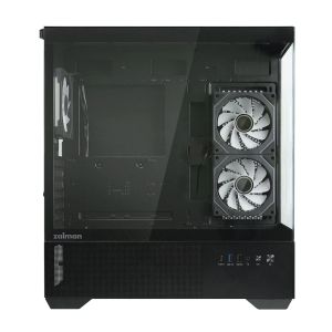 Zalman кутия Case ATX - Chronix BLACK - 3 x 120 mm A-RGB, USB-C, Tempered Glass