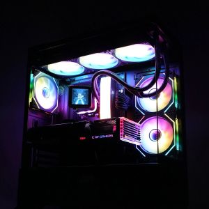 Zalman кутия Case ATX - Chronix BLACK - 3 x 120 mm A-RGB, USB-C, Tempered Glass