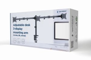 Gembird Стойка за монитор Monitor Mount - MA-D3-01 - 3 Monitor