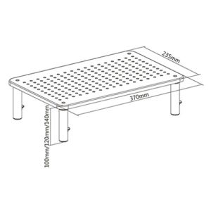 Gembird Monitor stand - MS-TABLE-01