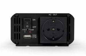 Gembird Car power inverter - EG-PWC500-01 - 500W, USB-A