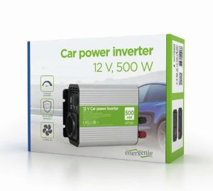Gembird Car power inverter - EG-PWC500-01 - 500W, USB-A