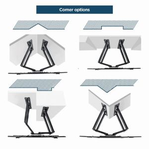 Gembird стенна стойка за телевизор TV Mount - WM-75ST-02 - 32"-75", 45.5 kg