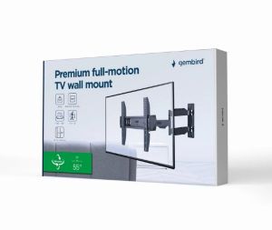 Gembird стенна стойка за телевизор TV Mount - WM-55ST-02 - 32"-55", 30 kg