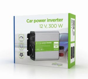 Gembird инвертор за автомобил Car power inverter - EG-PWC300-01 - 300W, USB-A