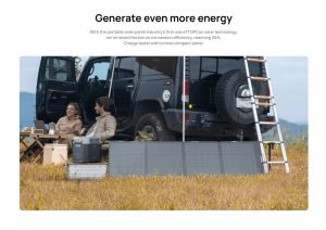 Ecoflow NextGen 220W Bifacial Portable Solar Panel