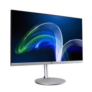 Монитор Acer Vero CB322QUEsmiiprx, 31.5'' QHD (2560x1440) ZeroFrame IPS 100Hz, 1ms (VRB), 350nits, 100M:1, 2xHDMI, DP1.2, Speakers 2*2W, Audio out, HDR10, Adaptive Sync, Remote, Vesa, BlueLightShield Pro, TUV Eyesafe2.0, Energy Class C, TCO, Silver, 3Y