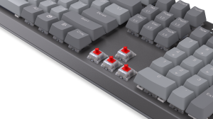 Endorfy mechanical keyboard Thock V2 Full Size, PBT, Endorfy Red switch, US Layou