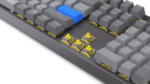 Endorfy mechanical keyboard Thock Wireless V2 Full Size, PBT, Endorfy Yellow switch, US Layout