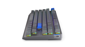 Endorfy mechanical keyboard Thock Wireless V2 TKL, PBT, Endorfy Yellow switch, US Layout