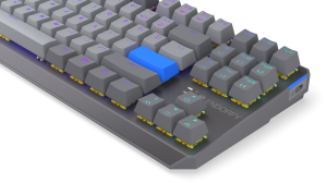 Endorfy mechanical keyboard Thock Wireless V2 TKL, PBT, Endorfy Yellow switch, US Layout