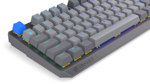 Endorfy mechanical keyboard Thock Wireless V2 TKL, PBT, Endorfy Yellow switch, US Layout