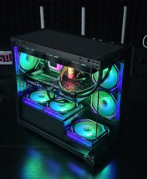 Ryzen 7-7800X3D/ RTX 5070/ RAM 32GB/ SSD 1TB/ Водно Охлаждане/ Геймърски компютър Dark Reaper DR041