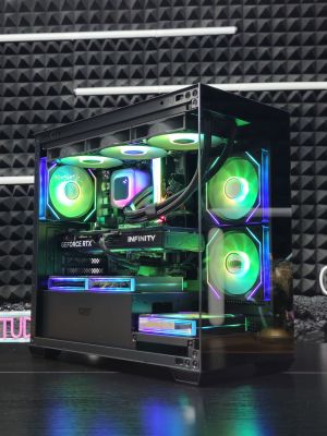 Ryzen 7-7800X3D/ RTX 5070/ RAM 32GB/ SSD 1TB/ Водно Охлаждане/ Геймърски компютър Dark Reaper DR041