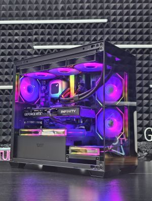 Ryzen 7-7800X3D/ RTX 5070/ RAM 32GB/ SSD 1TB/ Водно Охлаждане/ Геймърски компютър Dark Reaper DR041