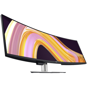 Dell U4924DW Monitor LED UltraSharp 49 Curved, 49", 5K Dual QHD (5120x1440) 60Hz, 32:9, Anti-glare, 3H Hard Coating, ComfortView, IPS, 350 cd/m2, 2000:1, 178/178, 5ms/ 8ms, 2xHDMI, DP, USB-C 3.2 Gen 2, Audio line-out, Height, Pivot, Swivel, Tilt, 3Y