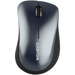 CANYON MW-11, 2.4 GHz Wireless mouse, with 3 buttons, DPI 1200, Battery: AAA*2pcs, Black, 67*109*38mm, 0.063kg