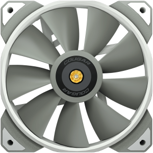 COUGAR MHP 120 White, 120mm 4-pin PWM fan, 600-2000RPM, HDB Bearing, Anti-vibration Dampers, Extension Cable + Low-Noise Adapter, Case + Radiator screws, 82.48 CFM, 4.24mm H20, 34.5 dBA (Max)