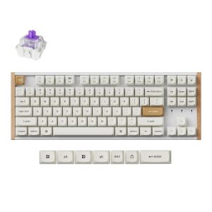 Mechanical Keyboard Keychron K8 HE Magnetic Switch - White Special Edition