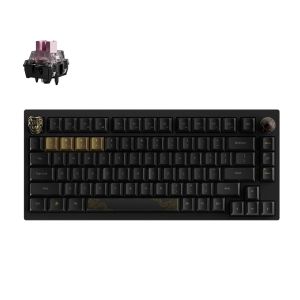Wireless Mechanical Keyboard Keychron Black Myth Wukong - TTC Golden Pink Switch