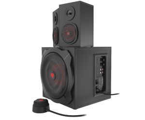 Audio System Genesis Speakers Helium 610BT 60W Rms 2.1 Black Wired Remote Control