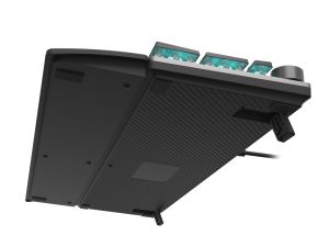 Tastatură Genesis Tastatură mecanică pentru jocuri Thor 400 RGB Lumină de fundal Comutator roșu Software de aspect SUA