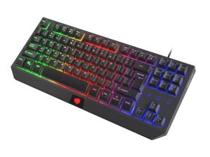 Keyboard Fury Gaming kayboard, Hurricane TKL, rainbow backlight, US layout