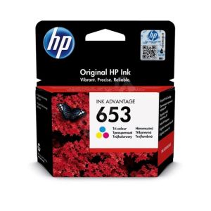 Consumable HP 653 Tri-color Original Ink Advantage Cartridge