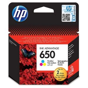 Cartuș de cerneală consumabil HP 650 tricolor