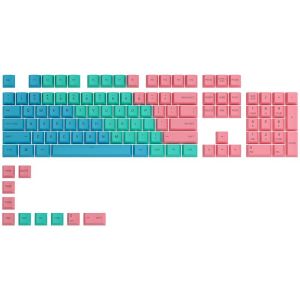 Capace de tastatură mecanică Glorious GPBT Doubleshot 114-Keycap Pastel US-Layout