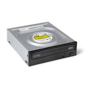 Unitate optică Hitachi-LG GH24NSD1 DVD-RW intern S-ATA, Super Multi, Double Layer, Suport M-Disk, Bare Bulk, Negru