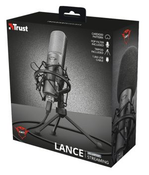 Microfon Microfon pentru streaming TRUST GXT 242 Lance