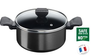 Pot Tefal B5674653, Simply Clean Stewpot 24 with lid