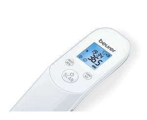Termometru Termometru fără contact Beurer FT 85, Măsurarea temperaturii corpului, a mediului și a suprafeței, 60 de spații de memorie