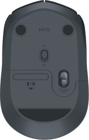 Mouse optic wireless LOGITECH M171, Negru, USB