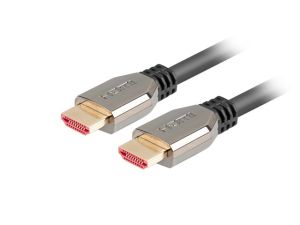 Cablu Lanberg HDMI M/M V2.1 1m 8K 60Hz, negru