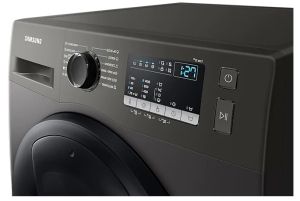 Mașină de spălat rufe Samsung WW80T4540AX/LE, Mașină de spălat, 8 kg, 1400 rpm, Eficiență energetică D, Adăugați spălare, Igienă Abur, Eficiență centrifugare A, WiFi, Oțel inoxidabil, Ușă neagră