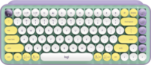 Tastatură mecanică pentru jocuri Logitech POP Keys Daydream, TKL, Bluetooth 5.1