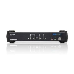 Comutator KVMP ATEN CS1784A, 4 porturi, USB, DVI Dual Link, Audio